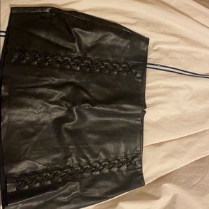Rue 21 leather skirt